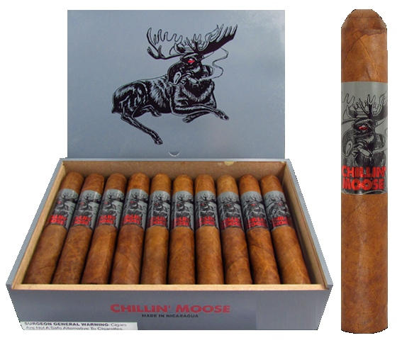 Chillin' Moose 奇林驼鹿 经典 罗布图 雪茄资料