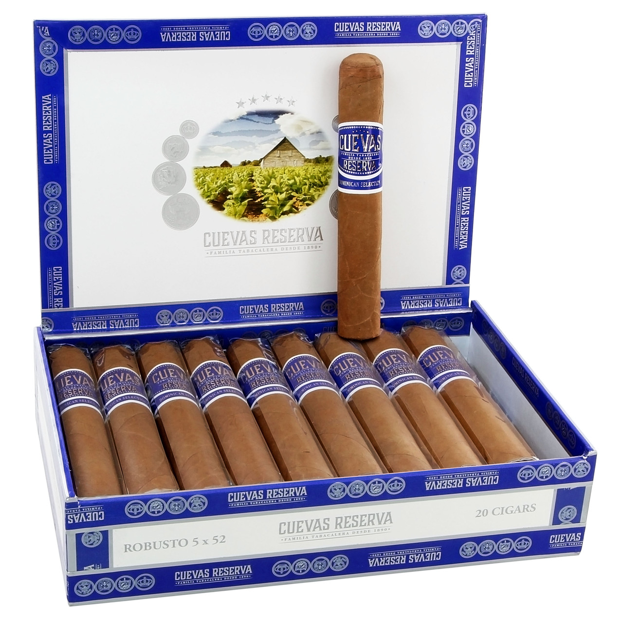 奎瓦斯之家 珍藏 自然 罗伯图 Casa Cuevas Reserva Natural Robusto