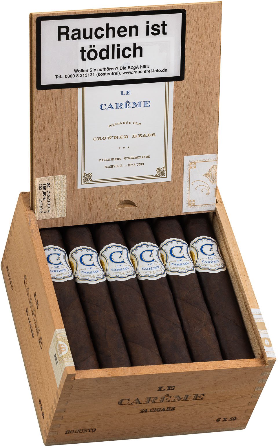 Le Careme 勒卡姆经典罗布图 雪茄資料