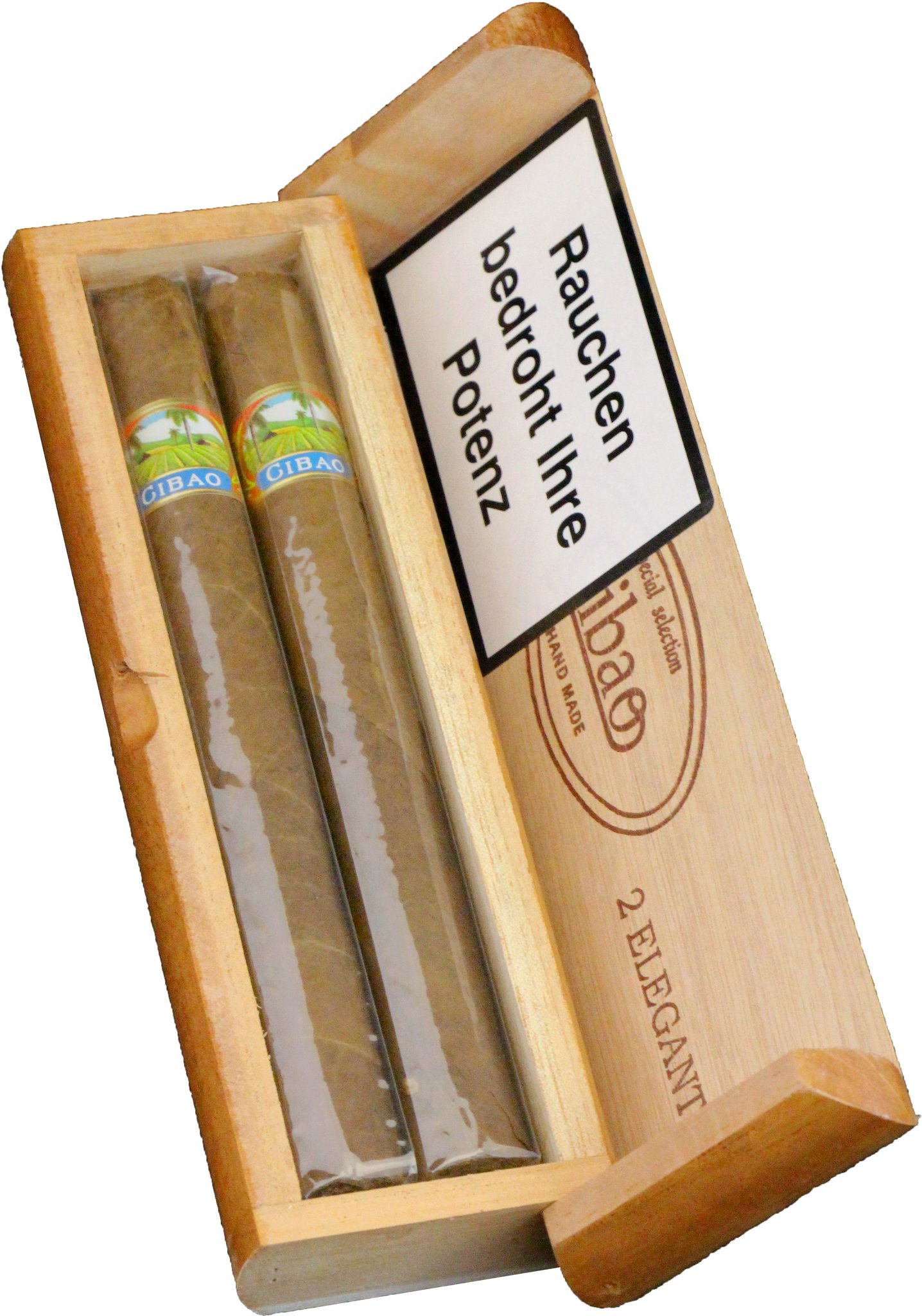 Cibao Classic Elegantes (2er Holzkiste) | Cigarworld.de Zigarren ...