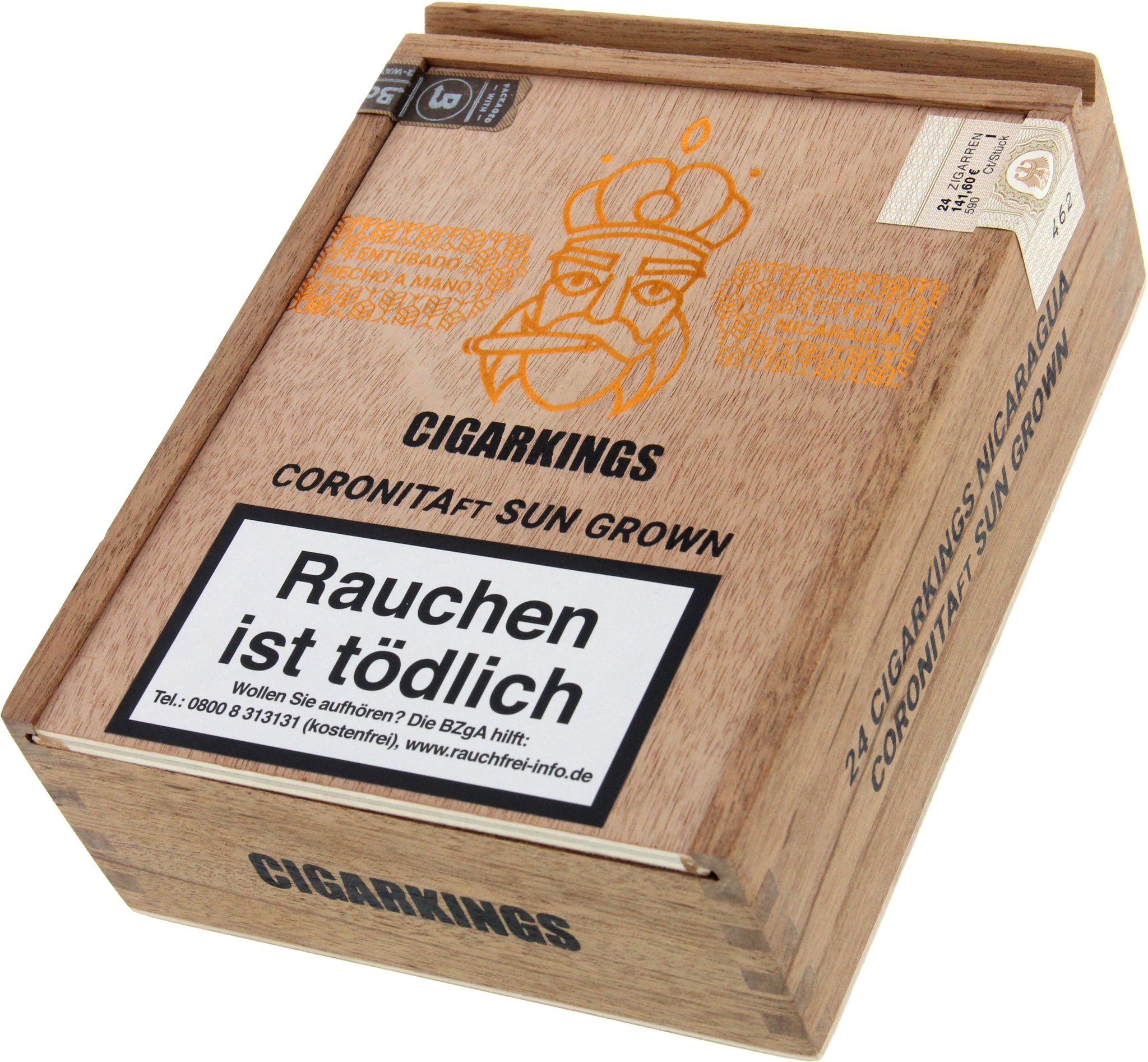Cigarkings Sun Grown Coronita | Cigarworld.de Zigarren Nicaragua