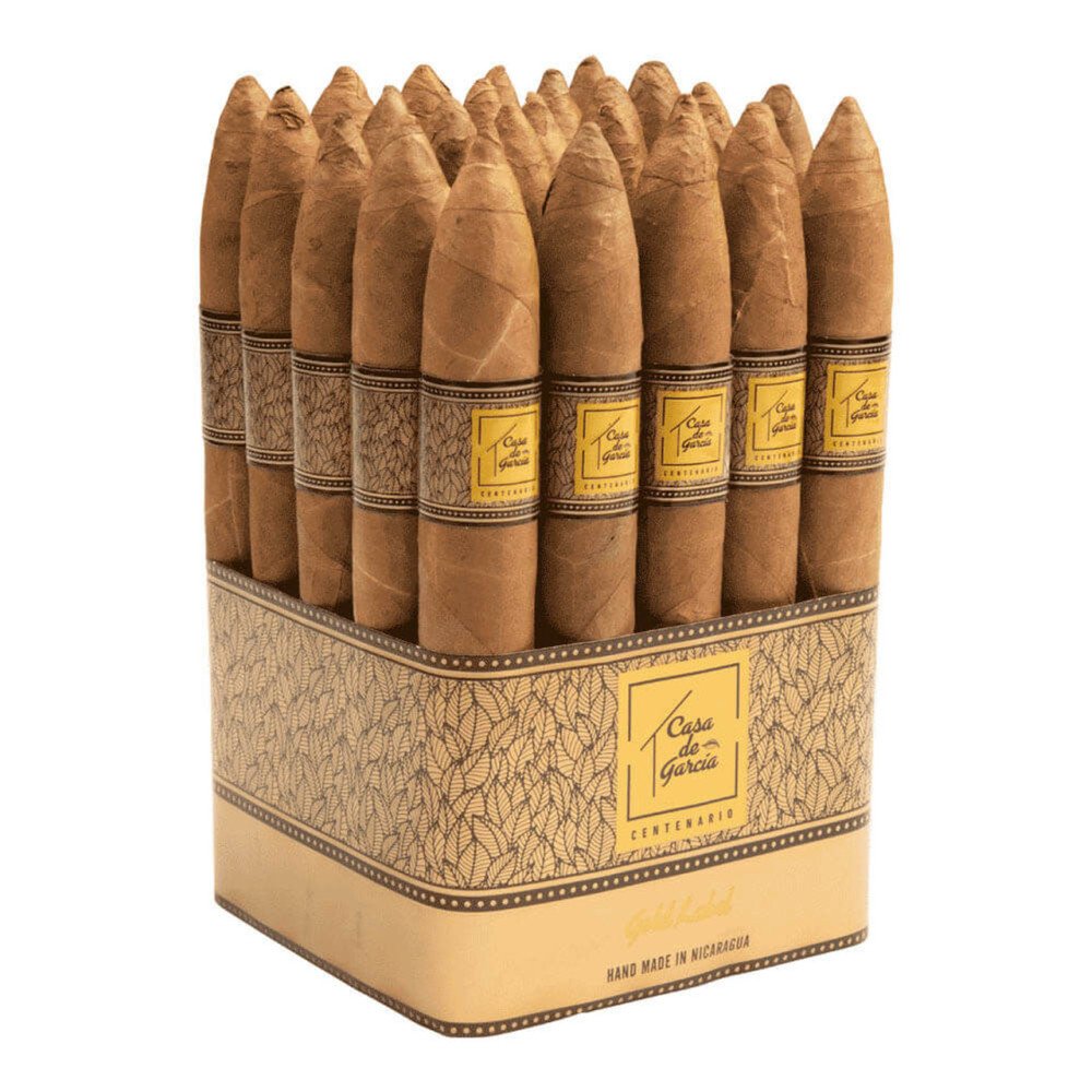 Casa de Garcia Centenario Gold Label Belicoso Cigars | Free Shipping