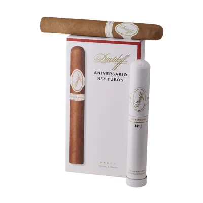 Davidoff Aniversario No 3 Tubos 3 Pcs Cigar - JWare