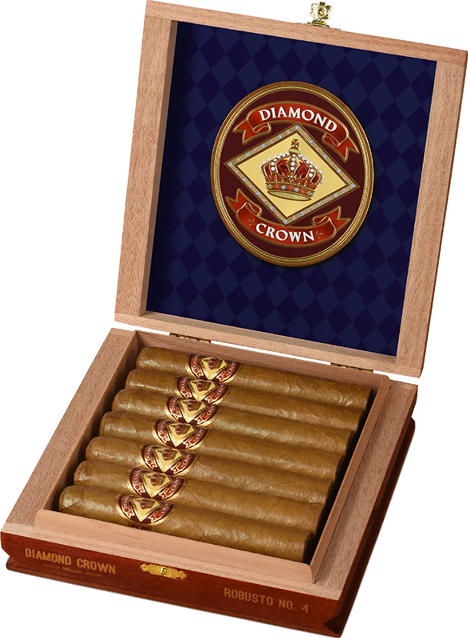 Diamond Crown Classic Natural Double Robusto No. 4 - Robusto's Cigar ...