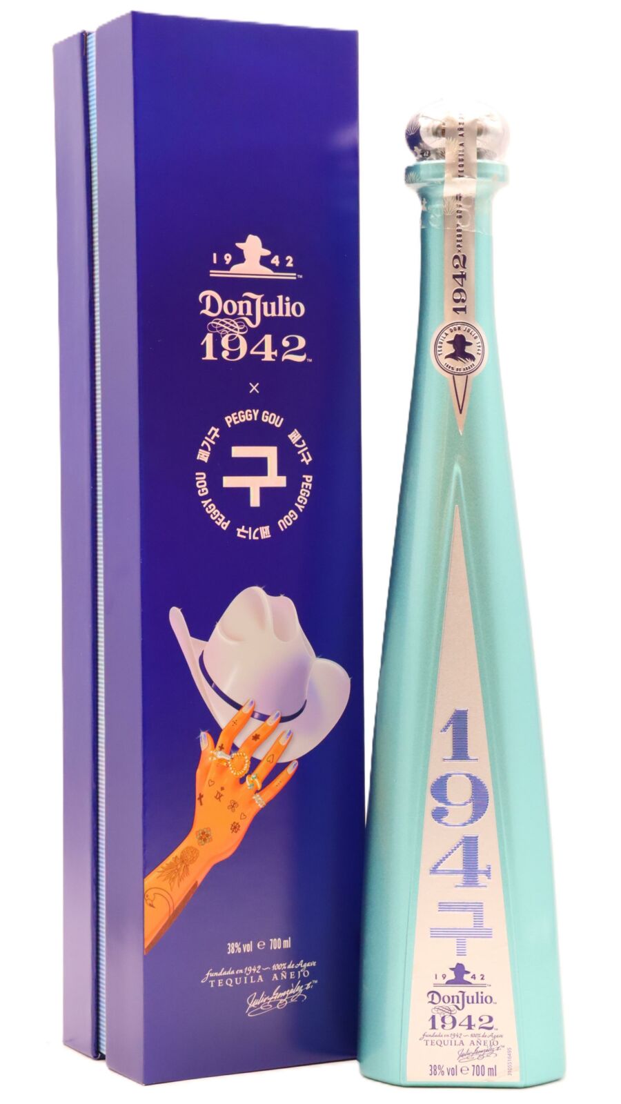 Don Julio - 1942 Peggy Gou Limited Edition Anejo Tequila 70cl 38% ABV ...