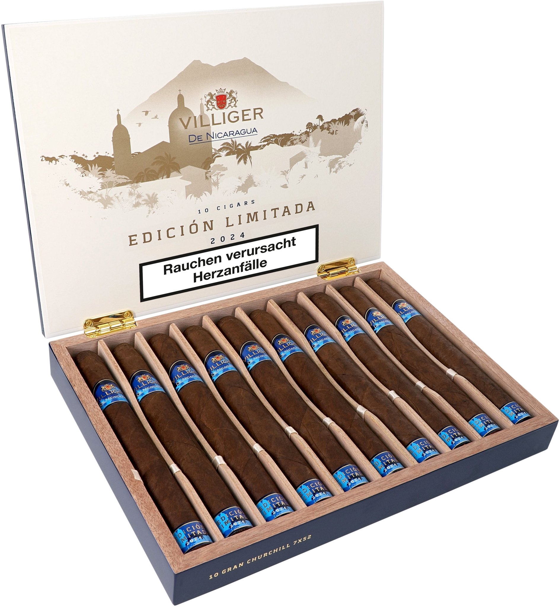 Villiger Edicion Limitada 2024 Gran Churchill | Cigarworld.de Cigars ...