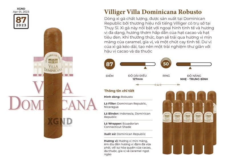 Villiger Dominican Selection Robusto