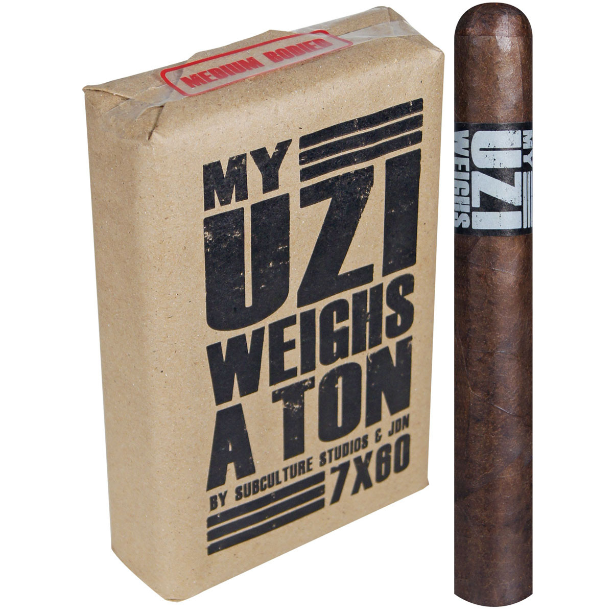 UZI - My Uzi Weighs a Ton Churchill 7 X 60 - Cigars Crafters