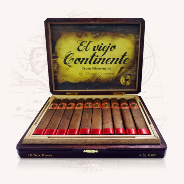 El Viejo Continente "Estelí"-Hand made cigar-press box