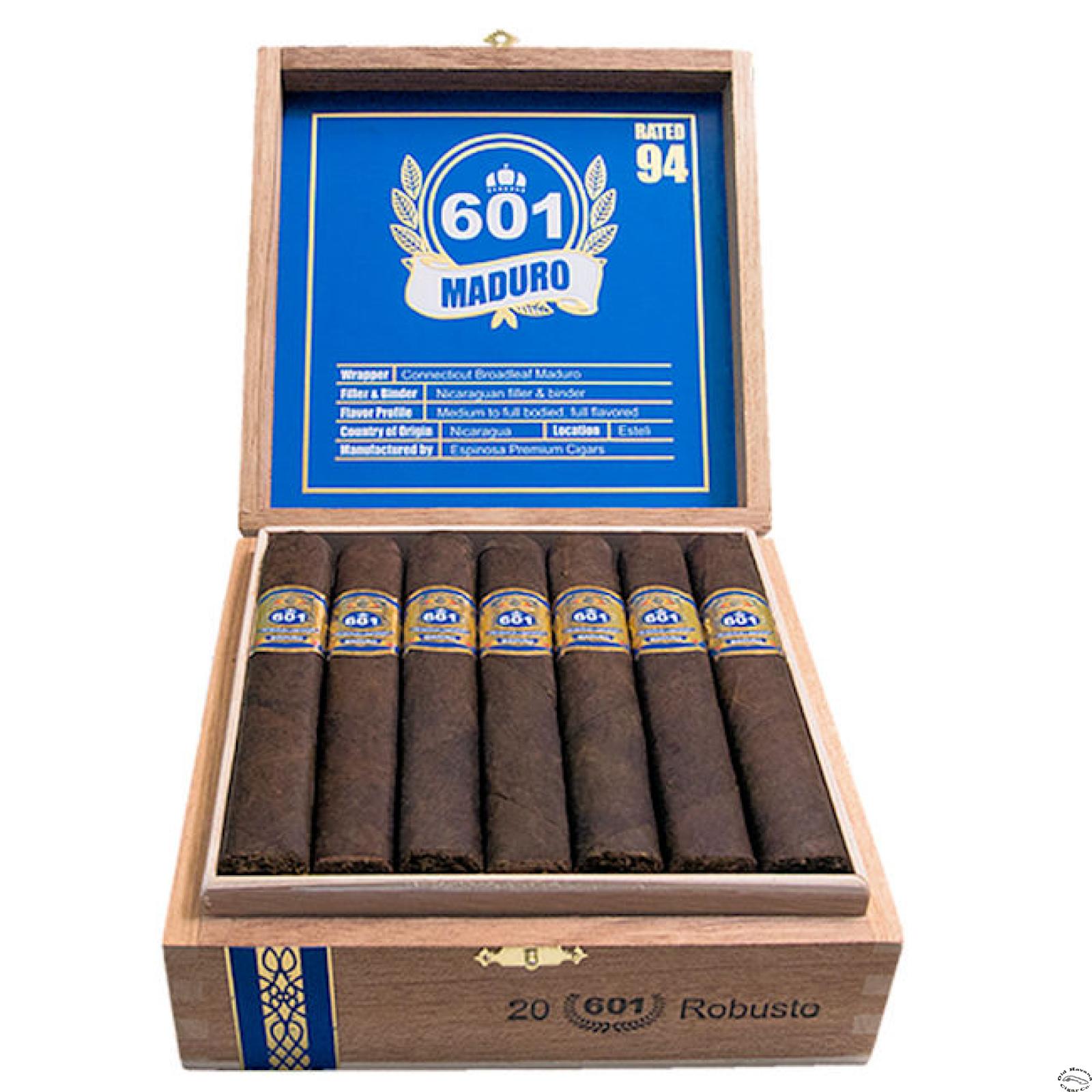 Espinosa 601 Blue Label Maduro Prominente 埃斯皮诺萨 601 蓝标 马杜罗 普罗米嫩特