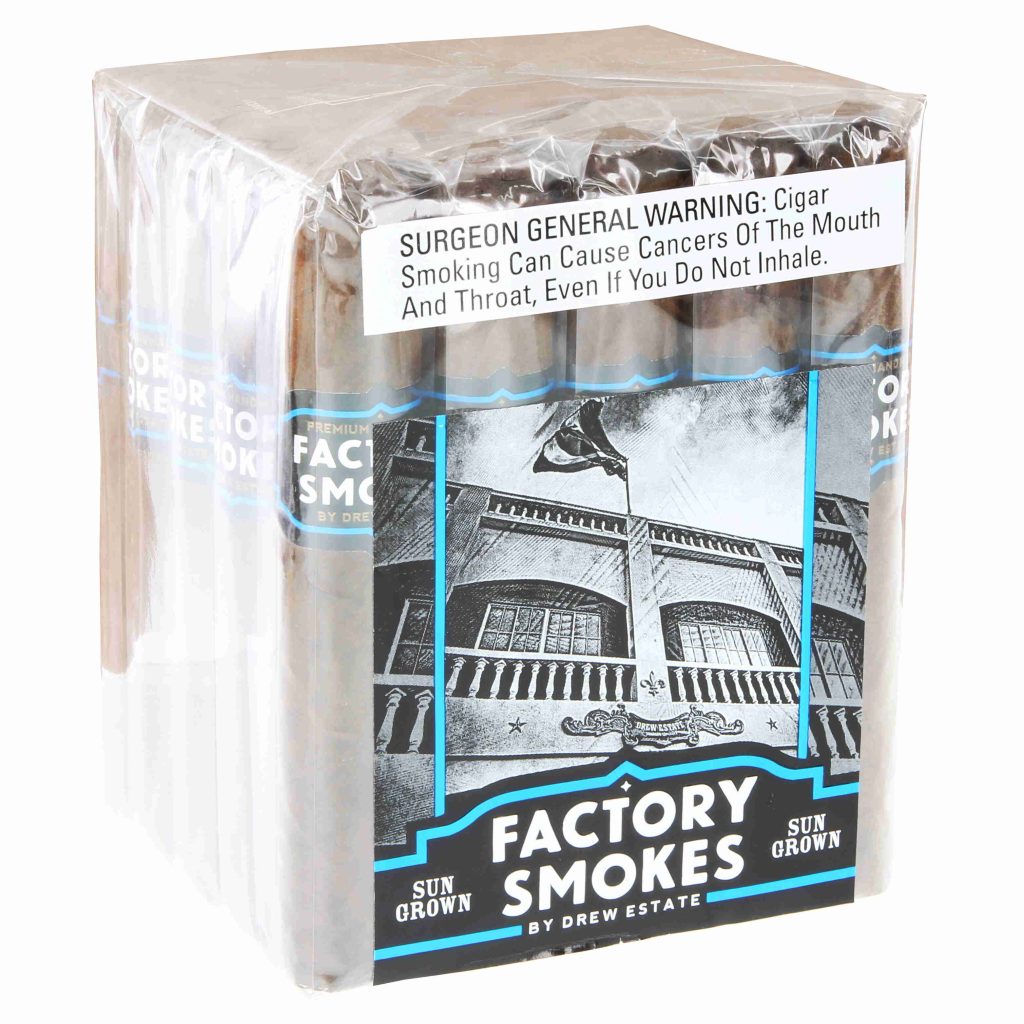 Factory Smokes SunGrown Robusto by Drew Estate Cigars
