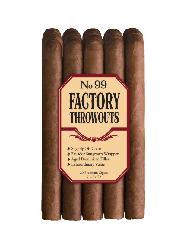 Factory Throwouts 工厂次品 853号 总统 雪茄資料