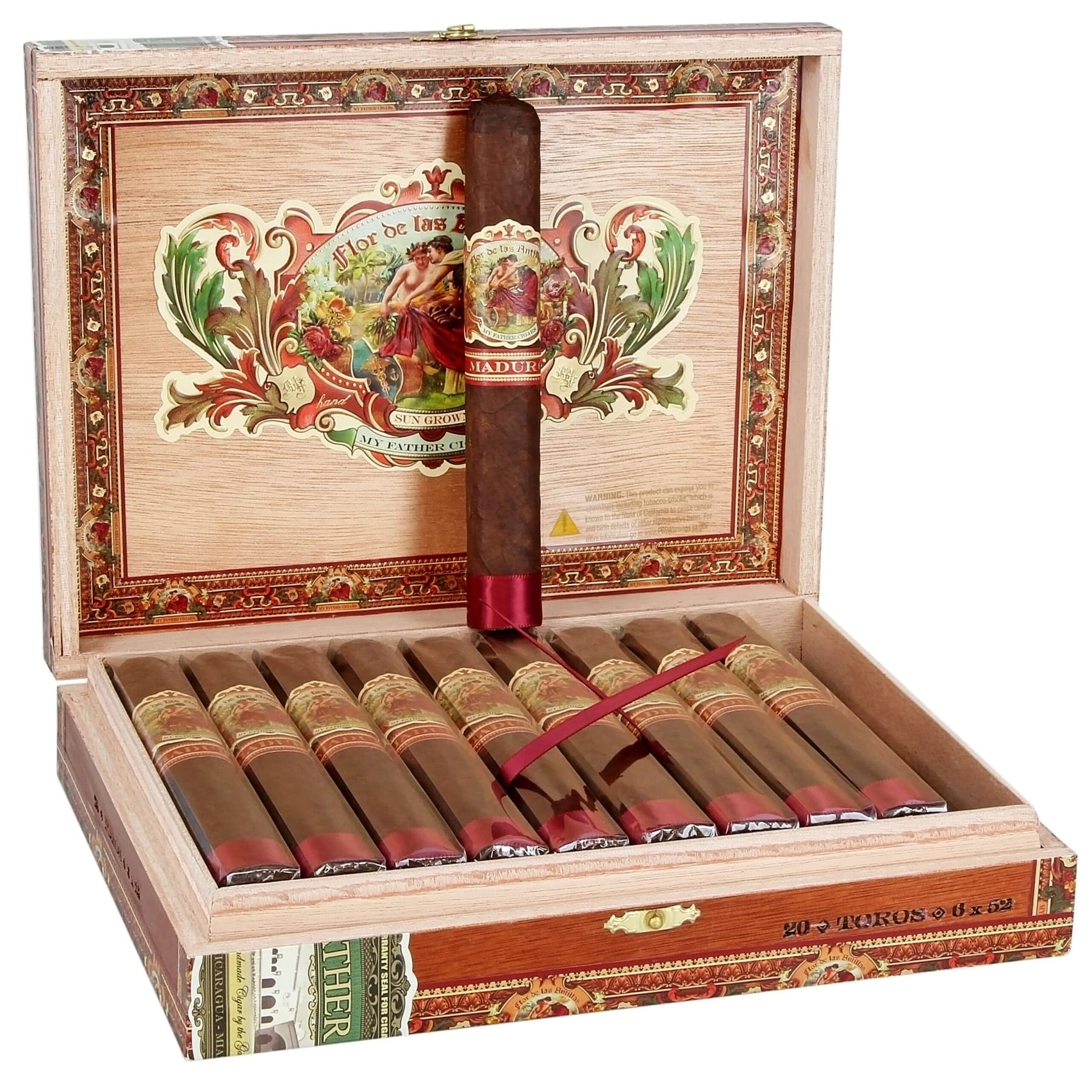 Flor de las Antillas Maduro Toro Gordo 安的列斯之花 马杜罗 大托罗
