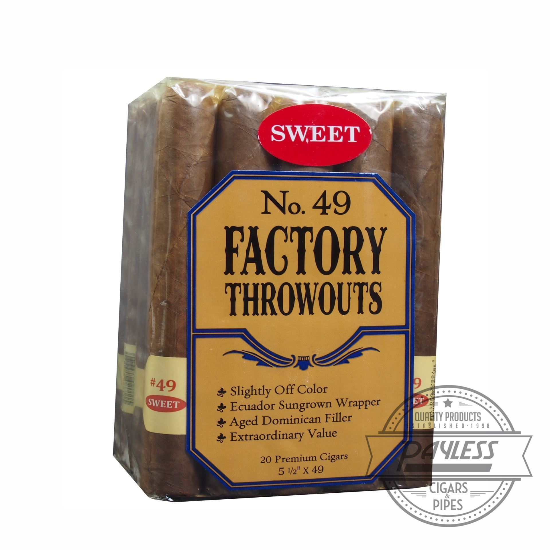 Factory Throwouts No. 49 Sweet