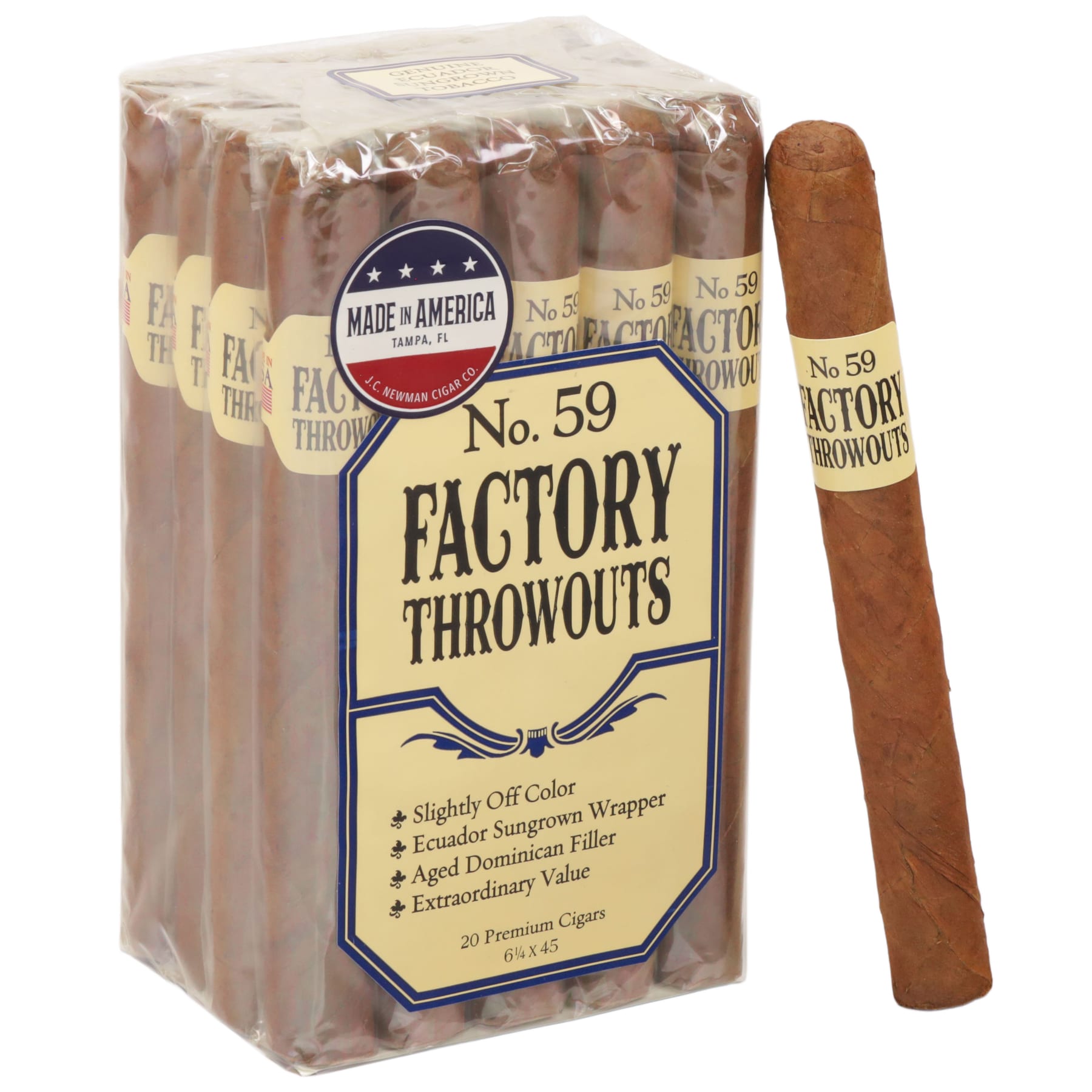 Factory Throwouts No. 59 Natural 工厂次品 59号 自然