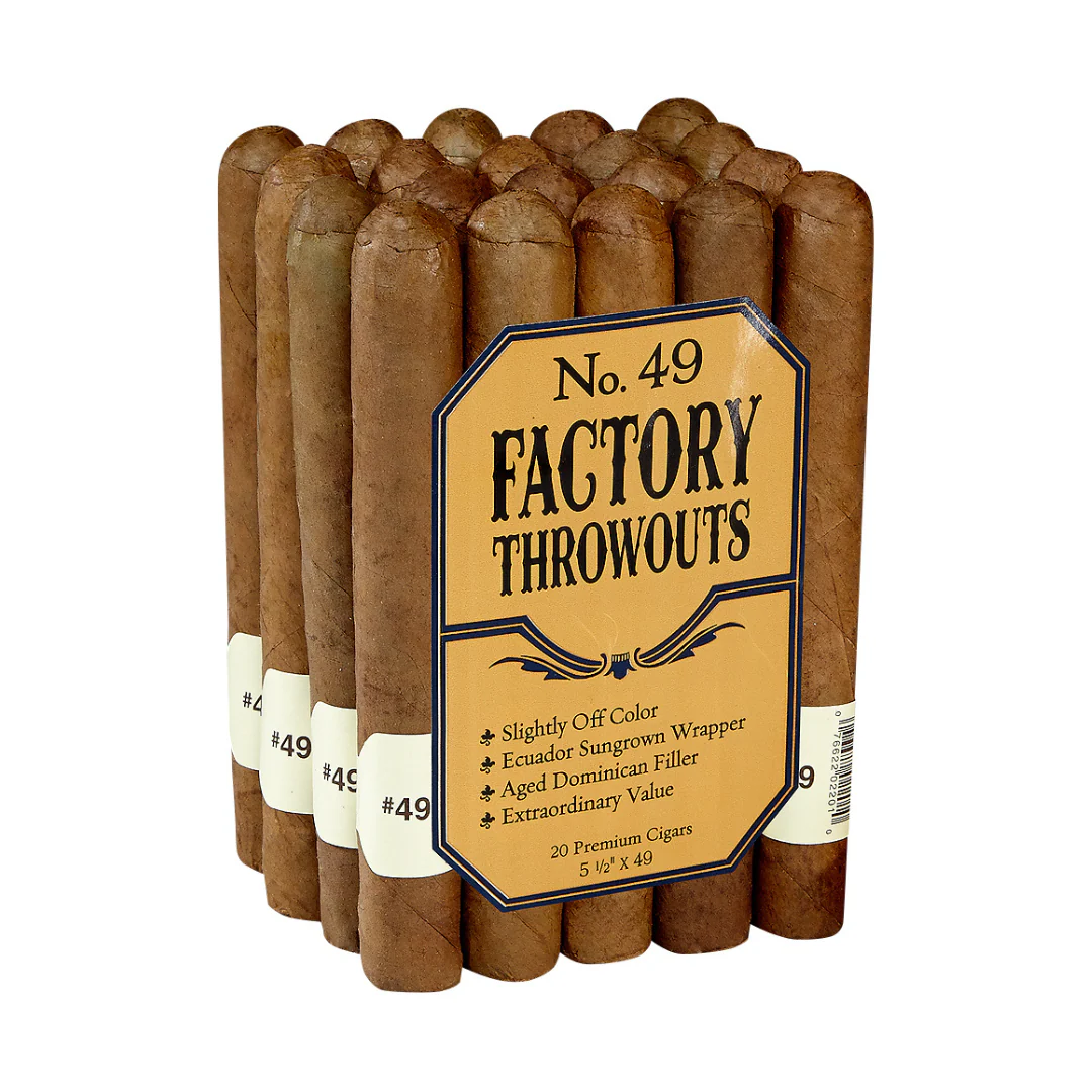 Factory Throwouts No.49 - Bundle Of 20 - Smoke Master Cigars