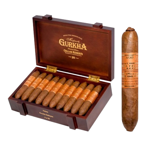 Gurkha Cellar Reserve 18 Year Solara-Double robusto - Cigars BOX