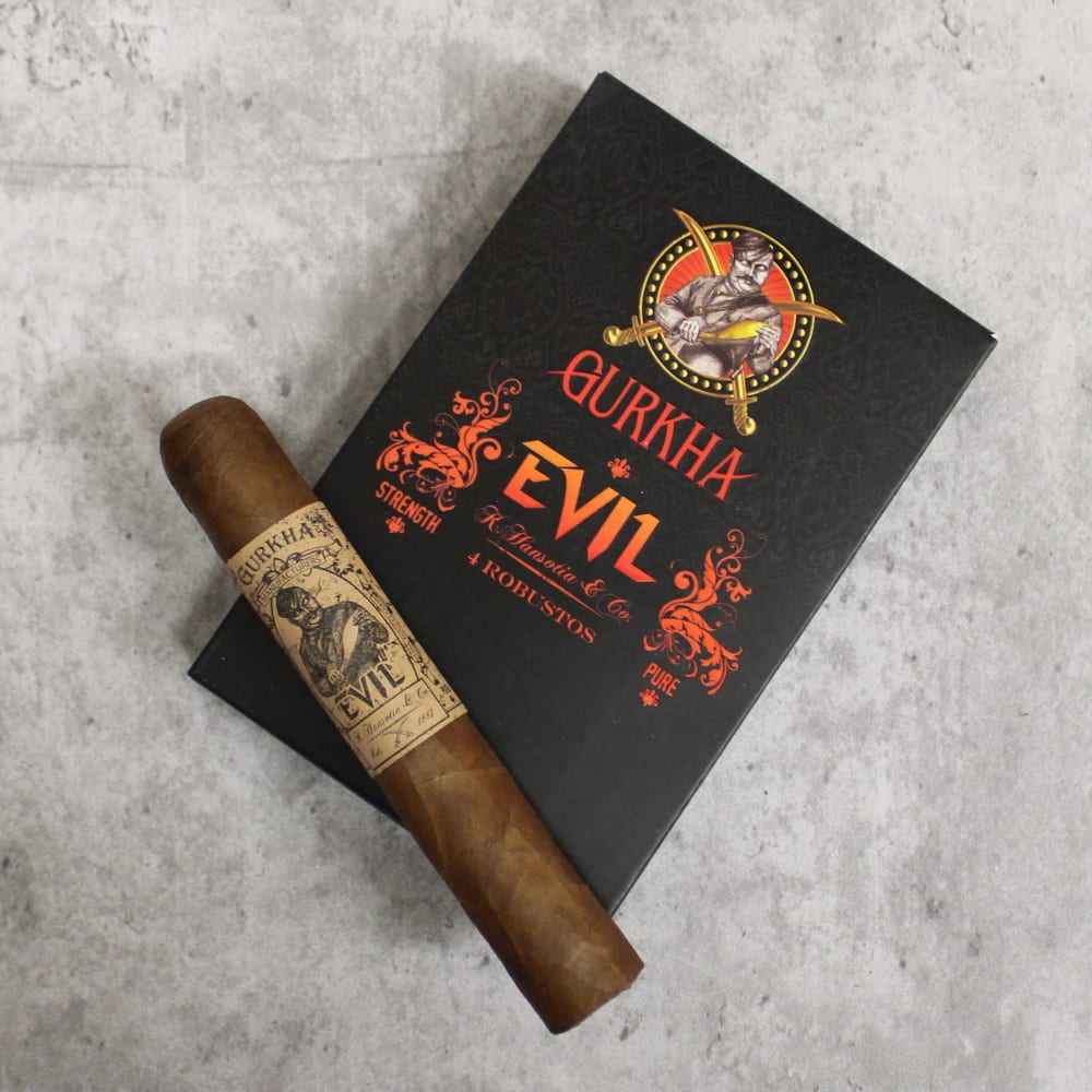 Gurkha Evil Robusto Cigar - Pack of 4