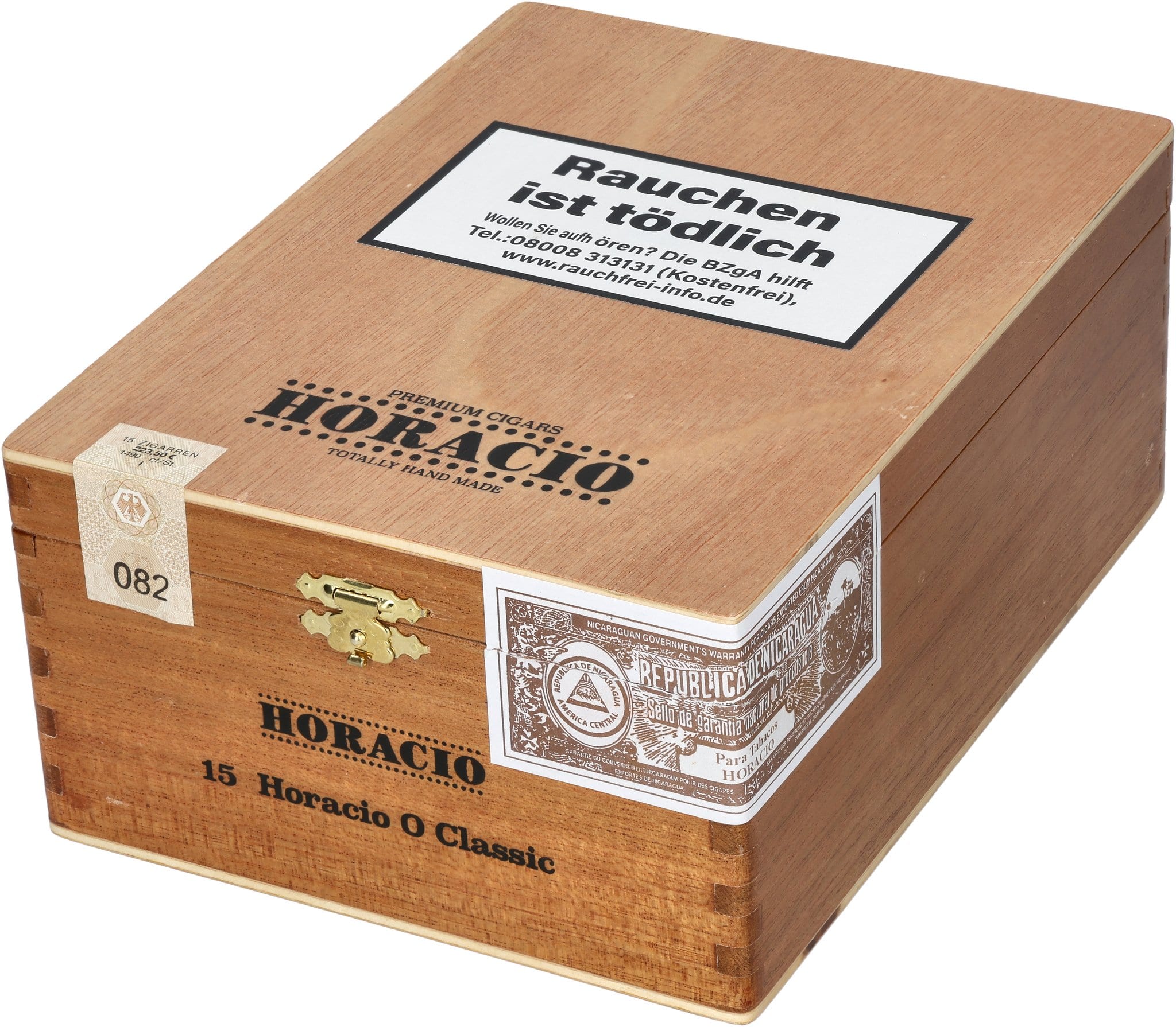 Horacio Classic 0 (ALTPREISIGER Bestand) | Cigarworld.de Zigarren Nicaragua