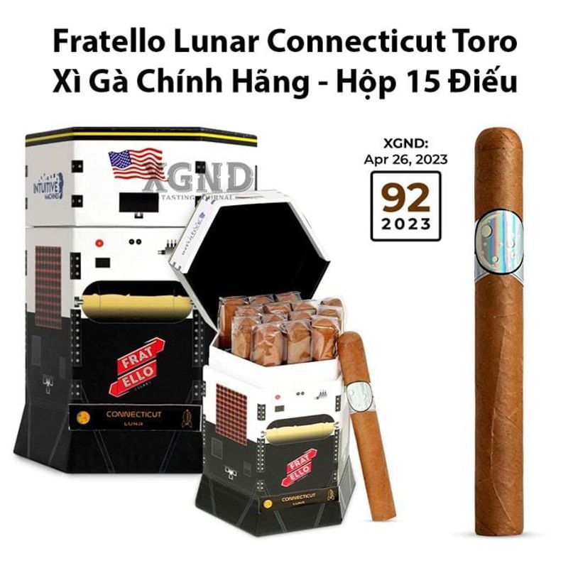 Cigar Fratello Lunar Connecticut Toro - Xì Gà Chính Hãng