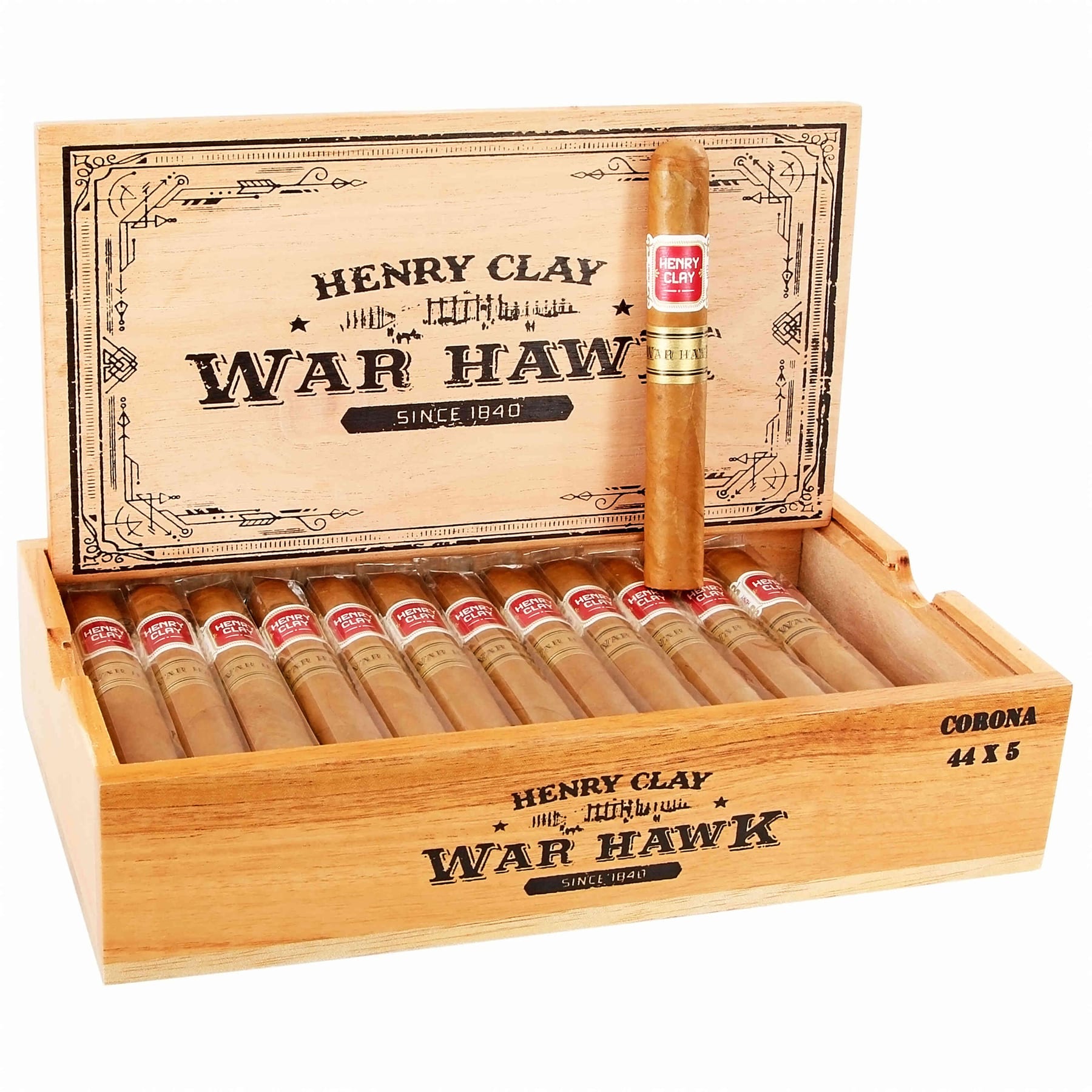Henry Clay War Hawk Corona (44 x 5)