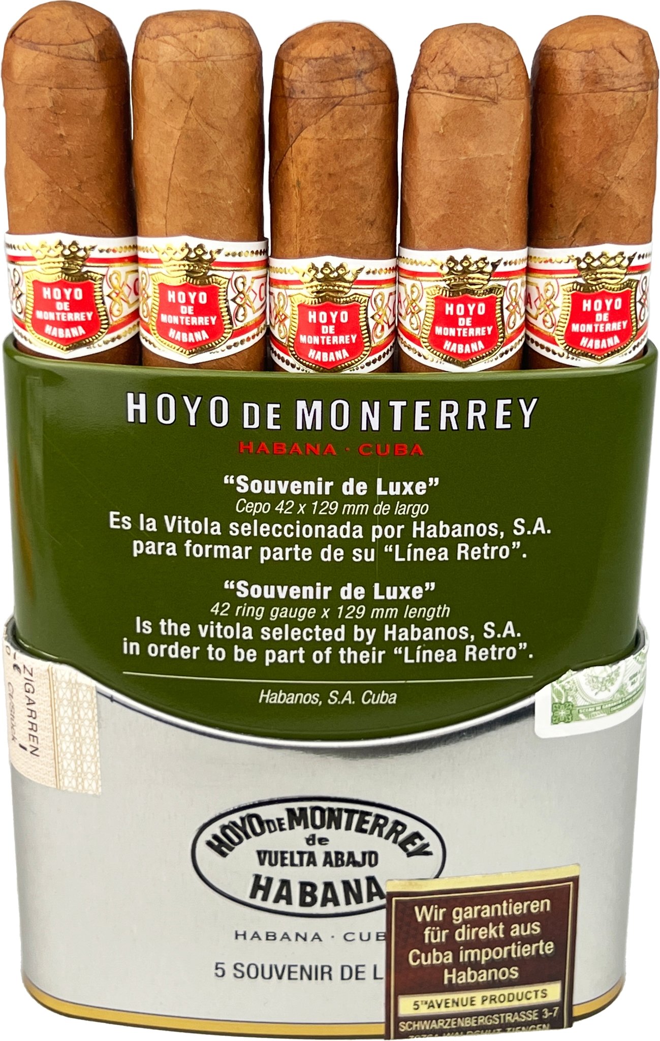 Hoyo de Monterrey 豪友·德·蒙特雷 奢华纪念版 雪茄資料