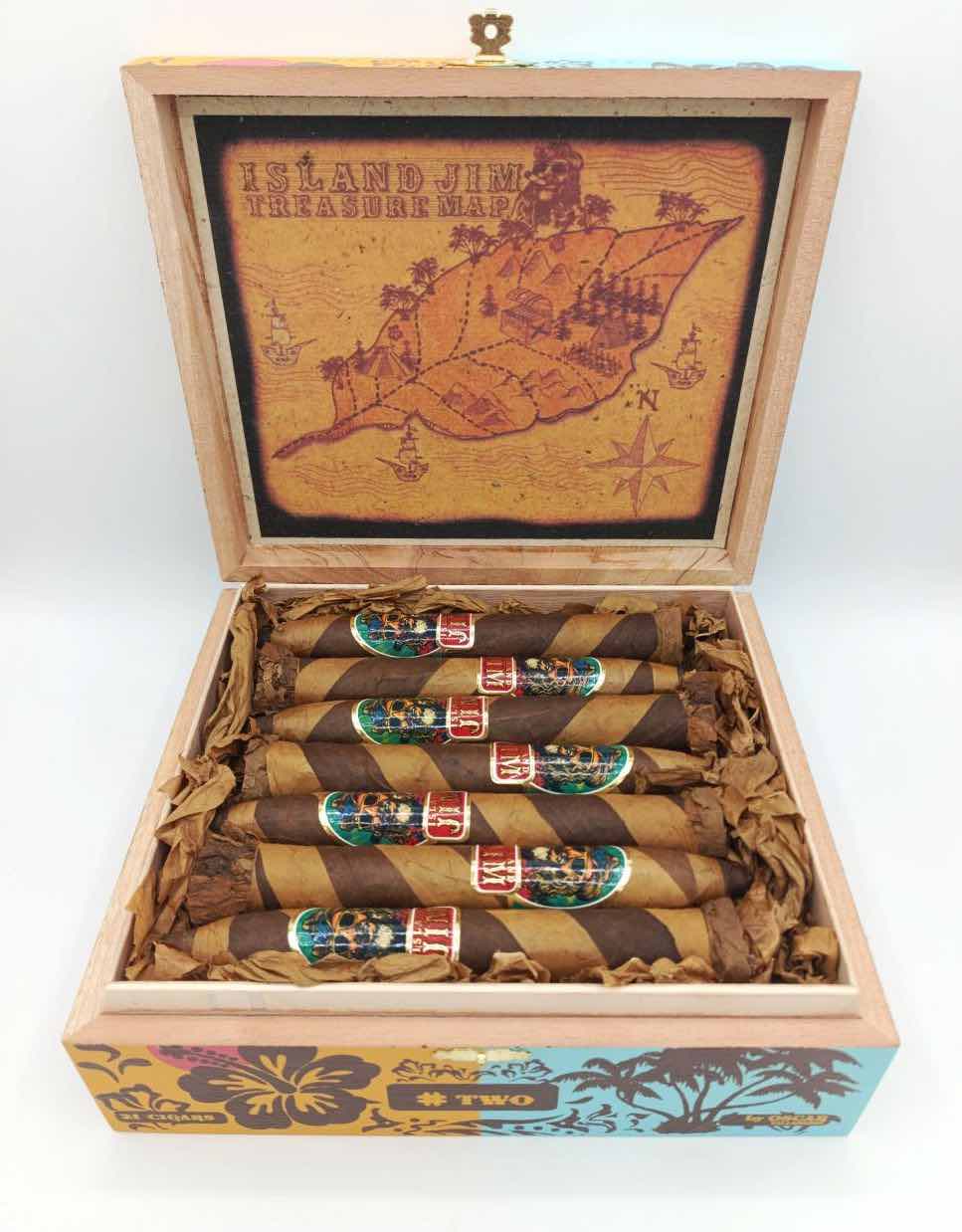 Island Jim 岛屿杰姆理发杆 雪茄資料