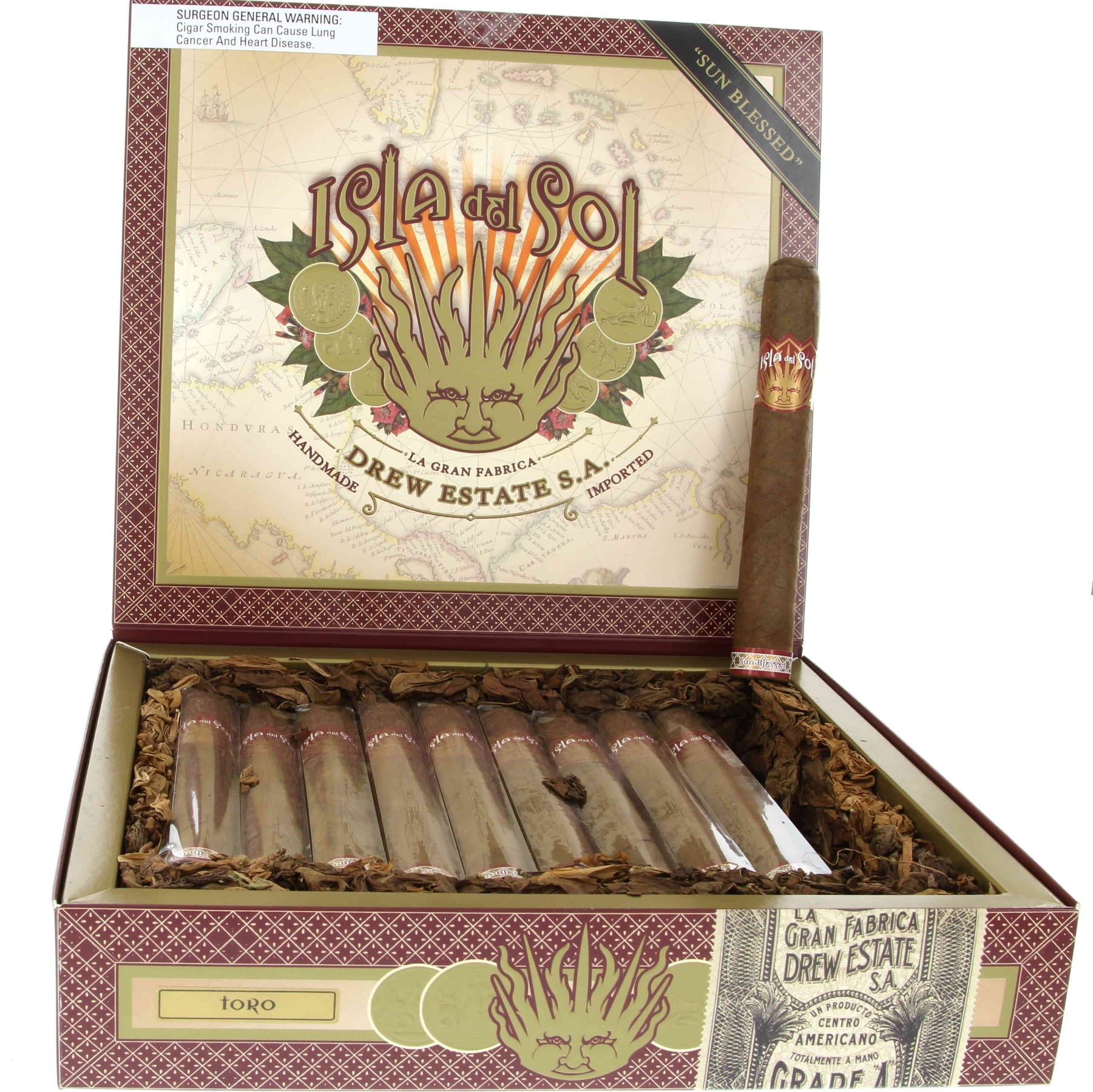 Isla del Sol Sun Grown Gran Corona Cigars