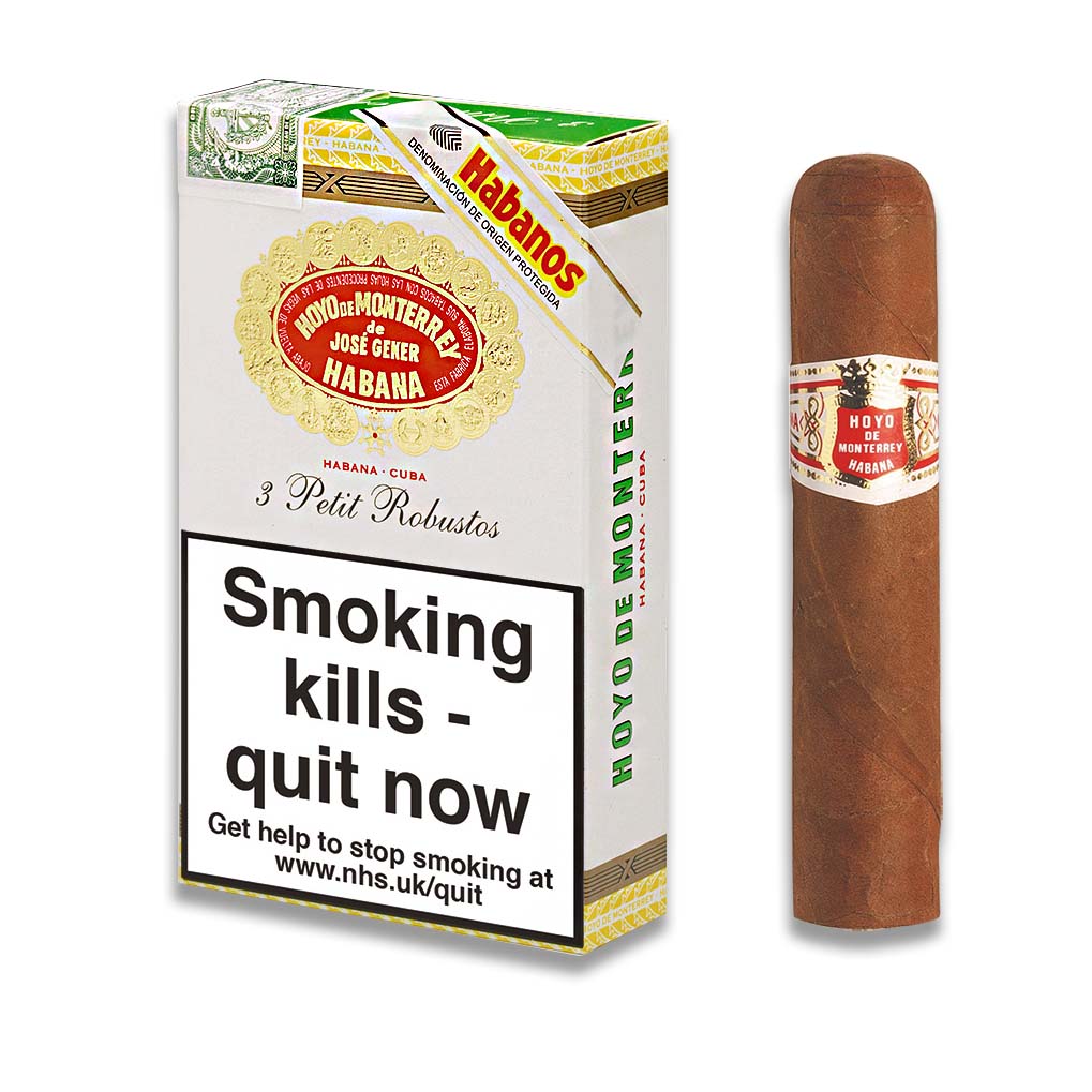 Hoyo de Monterrey Petit Robusto / Pack of 3 - Cigars Unlimited