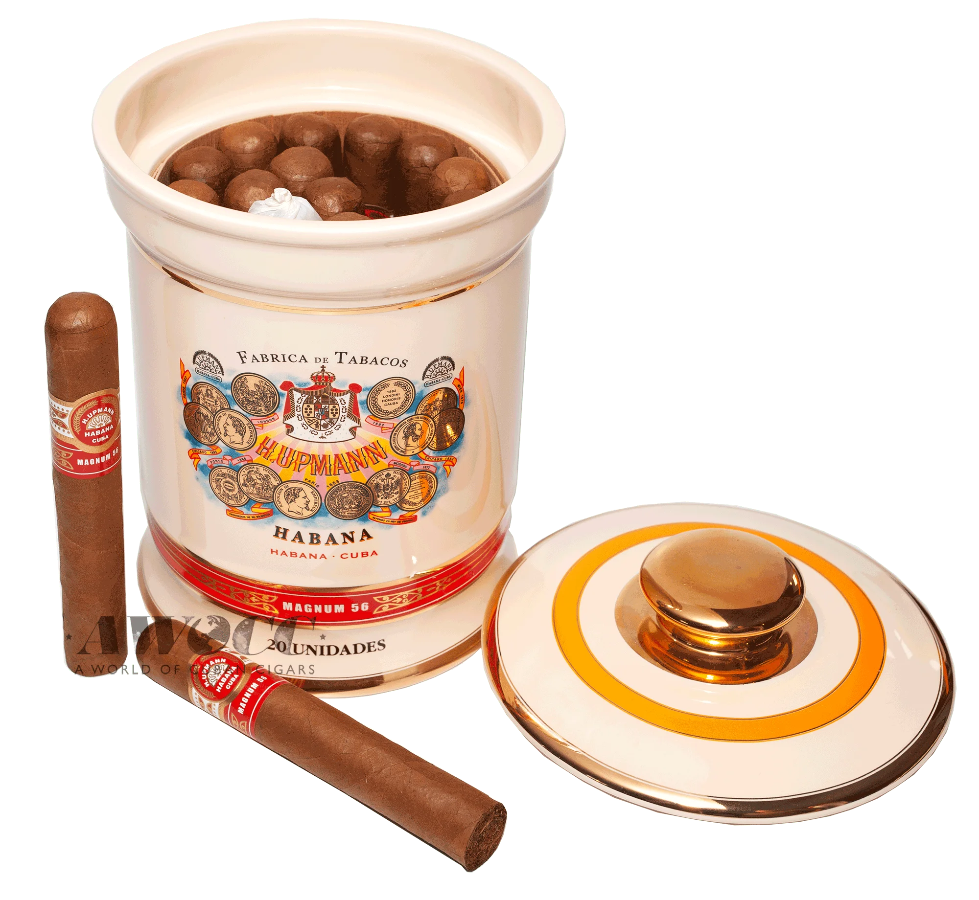 H. Upmann Magnum 56 Jar 20p - AWOCC