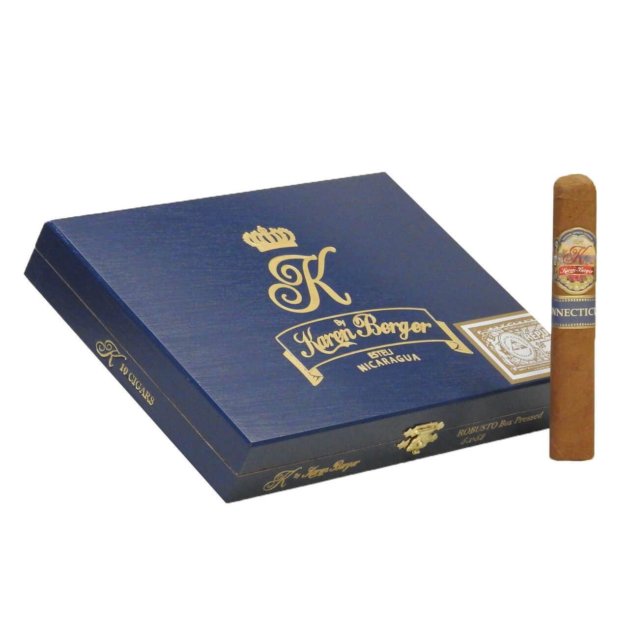 K by Karen Berger Connecticut Box-Pressed Robusto | Stogies World Class ...