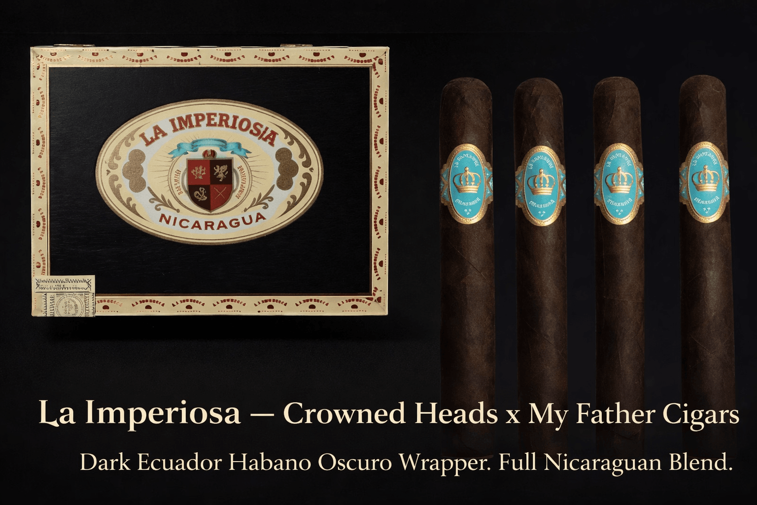 La Imperiosa Cigars by Crowned Heads | My Father Collaboration - Cuenca ...