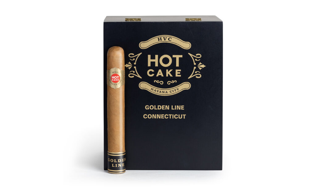 HVC Hot Cake Golden Line Connecticut Corona Gorda