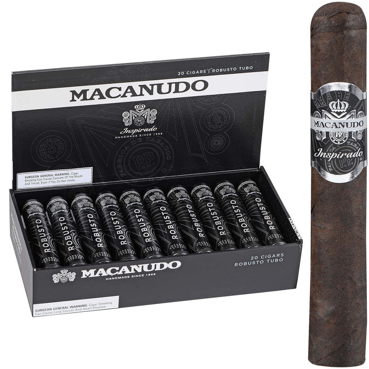 Macanudo 马卡努多 灵感 黑色 罗布图 雪茄資料