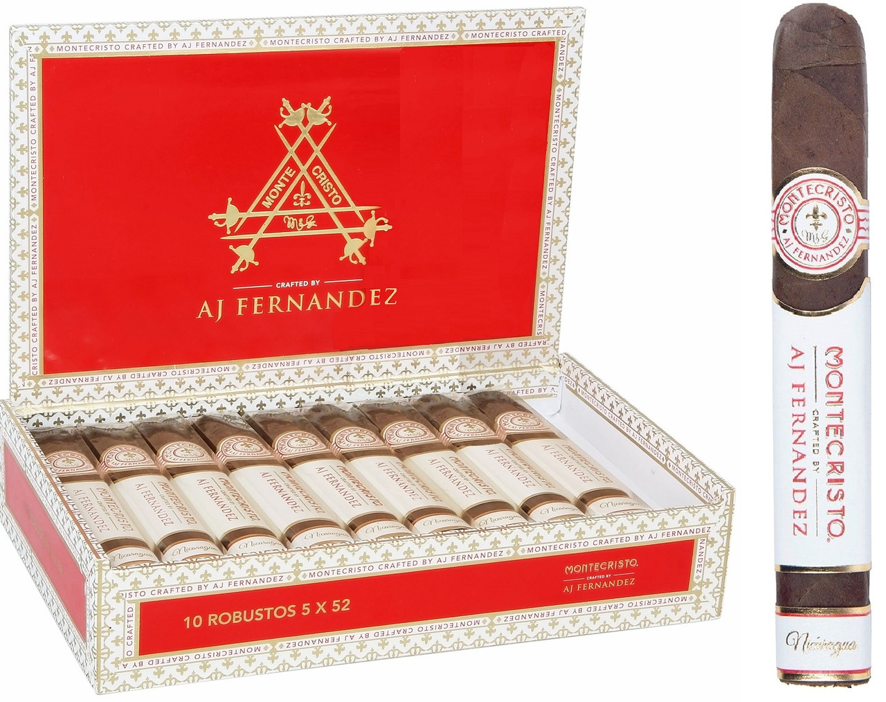 Montecristo 蒙特克里斯托AJ费尔南德斯合作款罗布图 雪茄資料