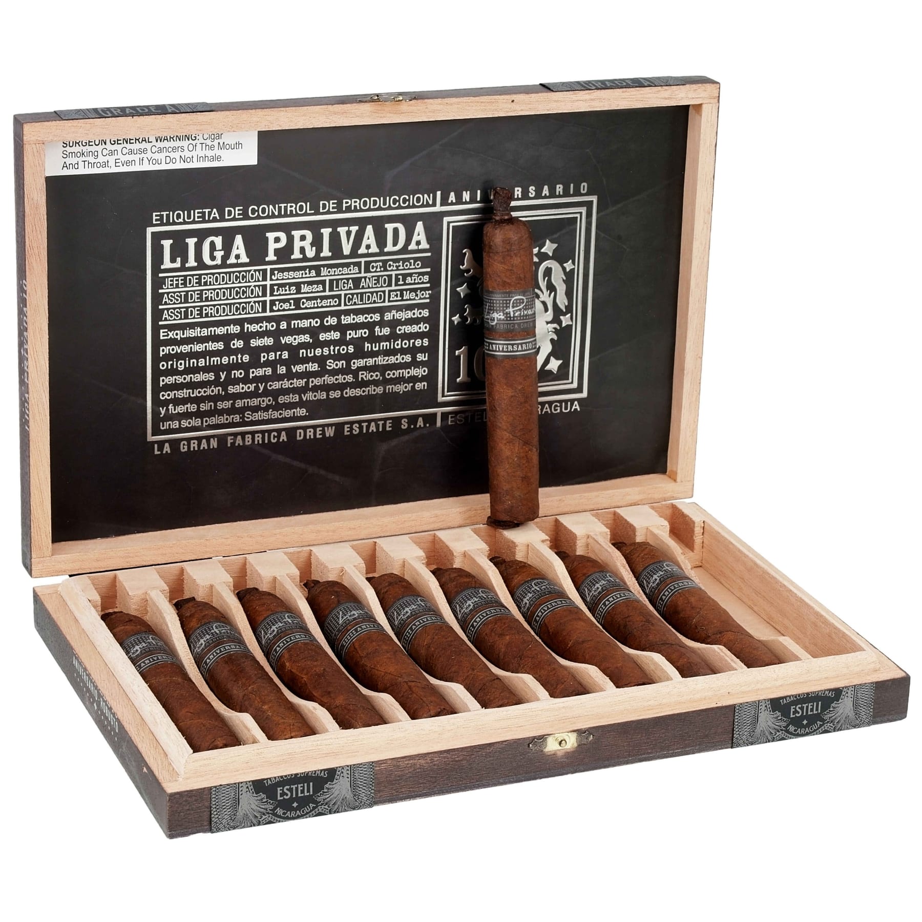 Liga Privada 10 Aniversario Robusto Cigars | Cigar Country