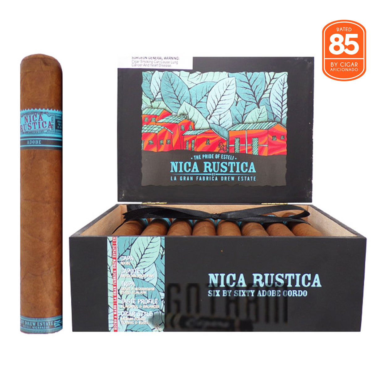 Nica Rustica 尼卡·鲁斯蒂加 Adobe 雪茄資料