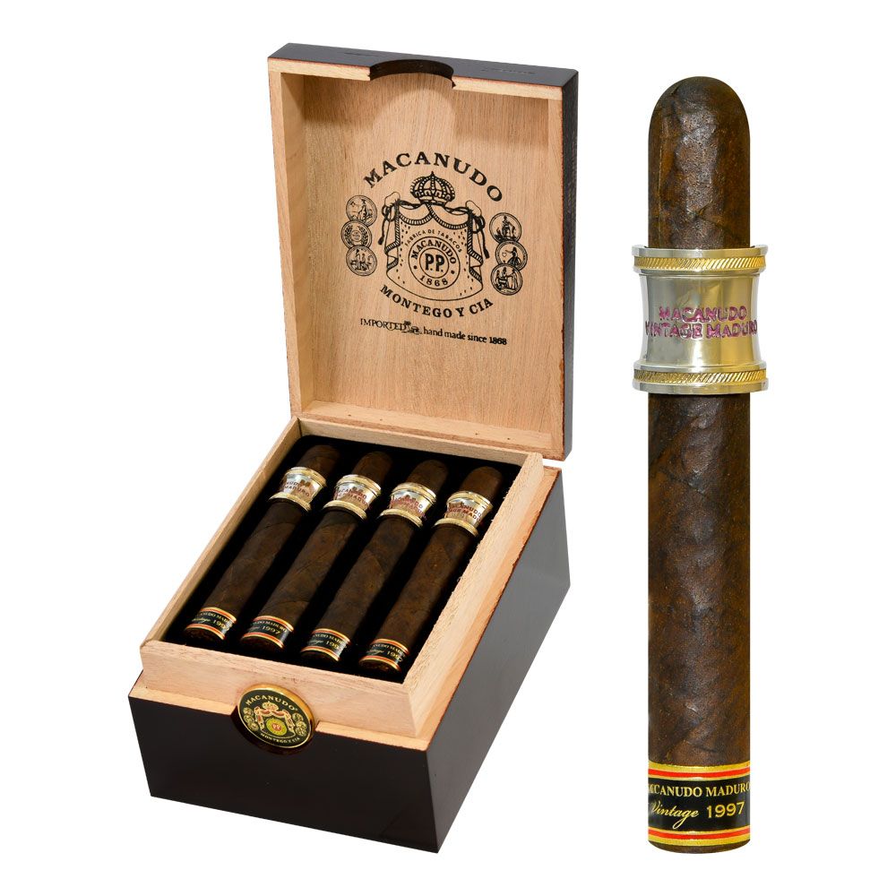 Macanudo Vintage 1997 Maduro Robusto 12ct - Habano Cigars