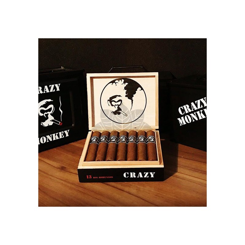 Crazy Monkey Big Robusto Cigar - Box of 13 cigars or per unit