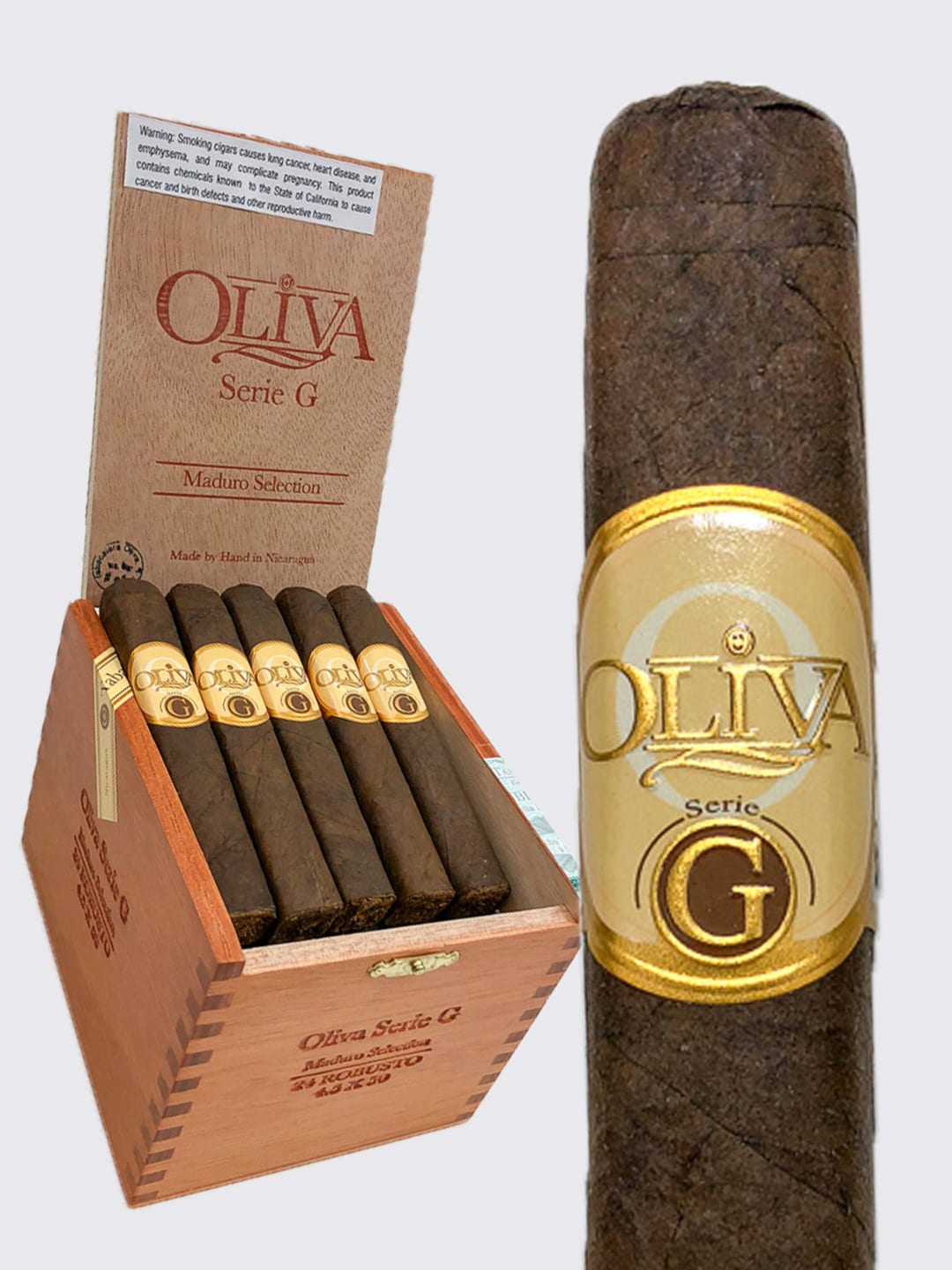 Oliva Serie G Maduro Robusto (4.5×50) - Cigars Daily