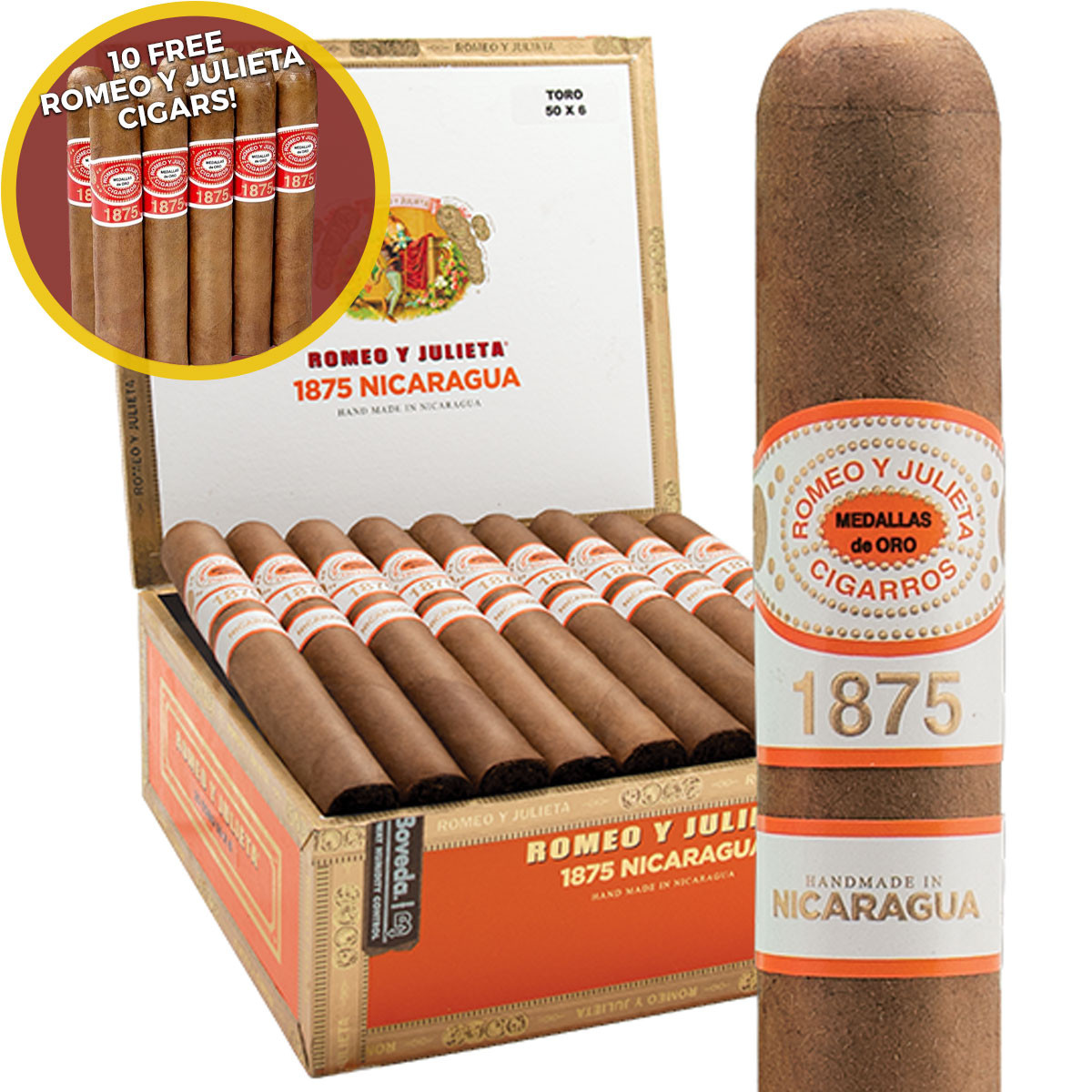 Romeo y Julieta 1875 Nicaragua