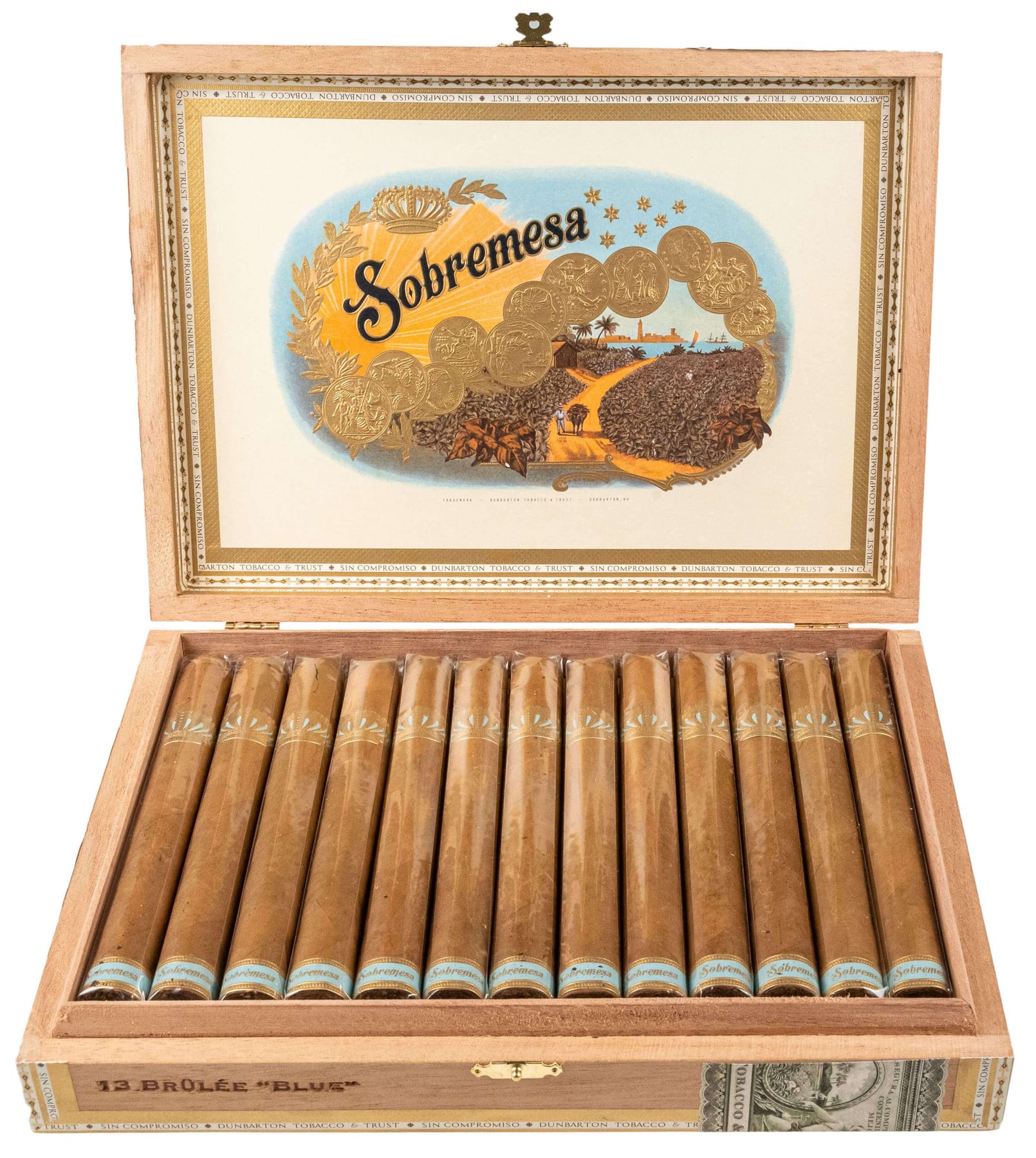 Sobremesa Brulee Blue