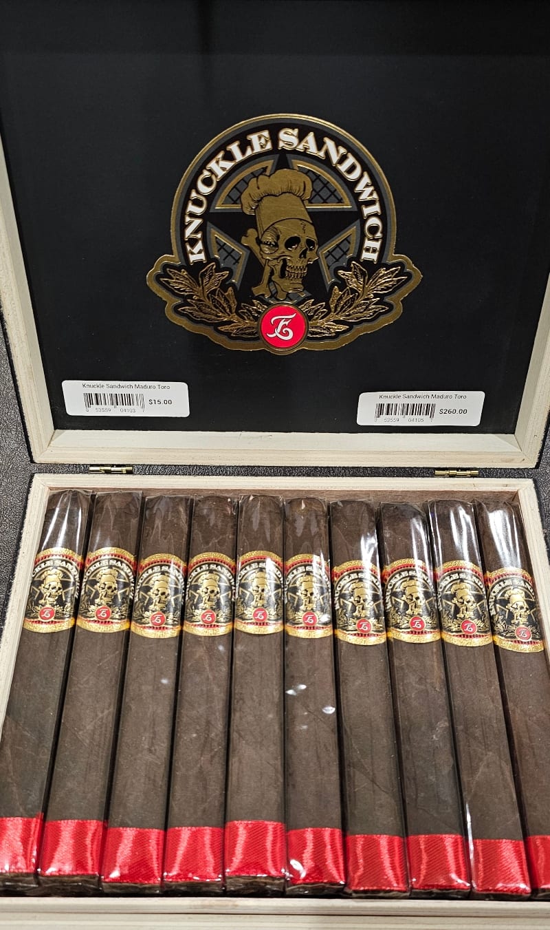 Espinosa Knuckle Sandwich Maduro Toro Cigar Box - Mobile Cigar Shop Tampa