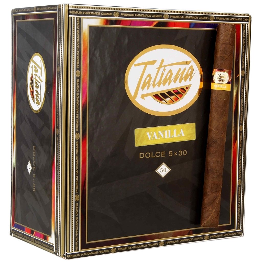 Indulgent Vanilla Flavored Cigars - Tatiana Dolce