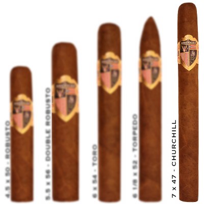 The American Churchill S - Buy Premium Cigars Online From 2 Guys Cigars