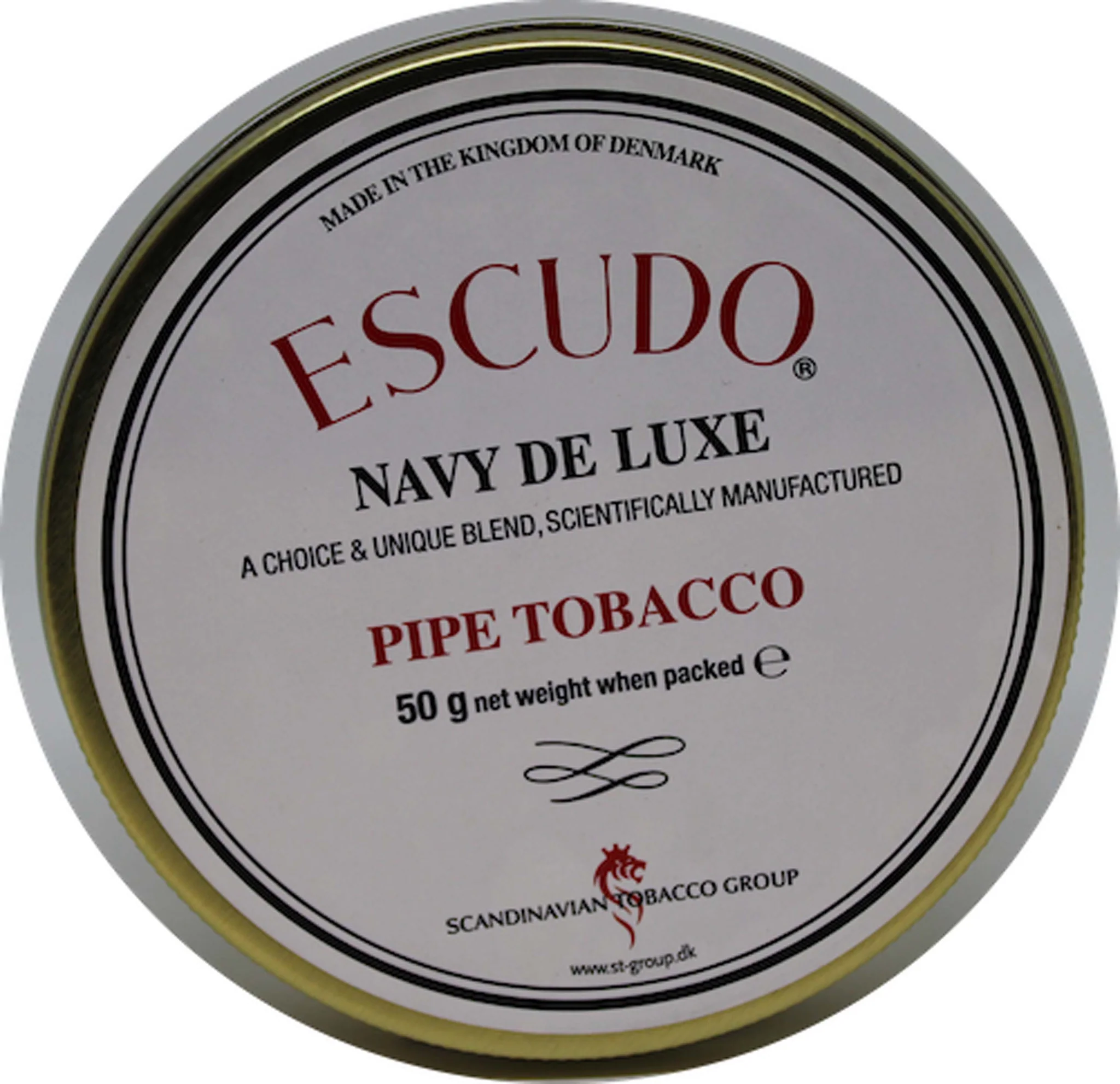 Escudo Navy Deluxe 1.76 oz Tin - Arlington Pipe & Cigar Lounge