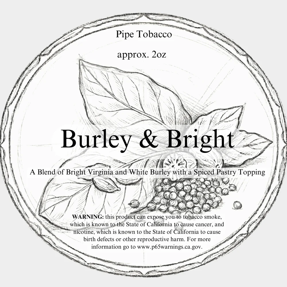Burley & Bright Pipe Tobacco Blend - Chesterton & Co. Cigars Online