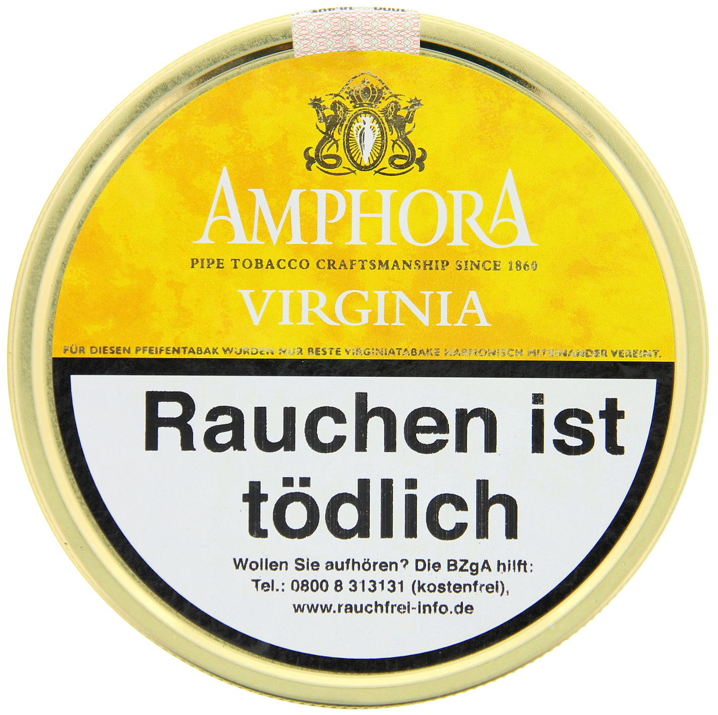 Amphora Pfeifentabak Virginia 100g Dose | Cigarworld.de Tabak Pfeifentabak