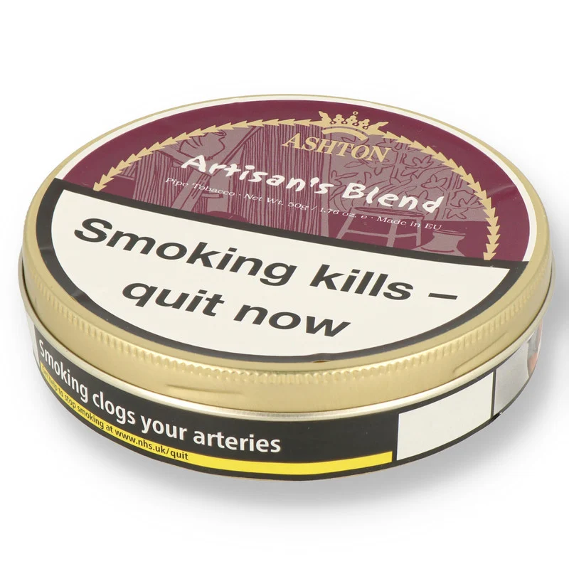 Ashton Artisan's Blend 50g Tin Pipe Tobacco | Black Swan Shoppe