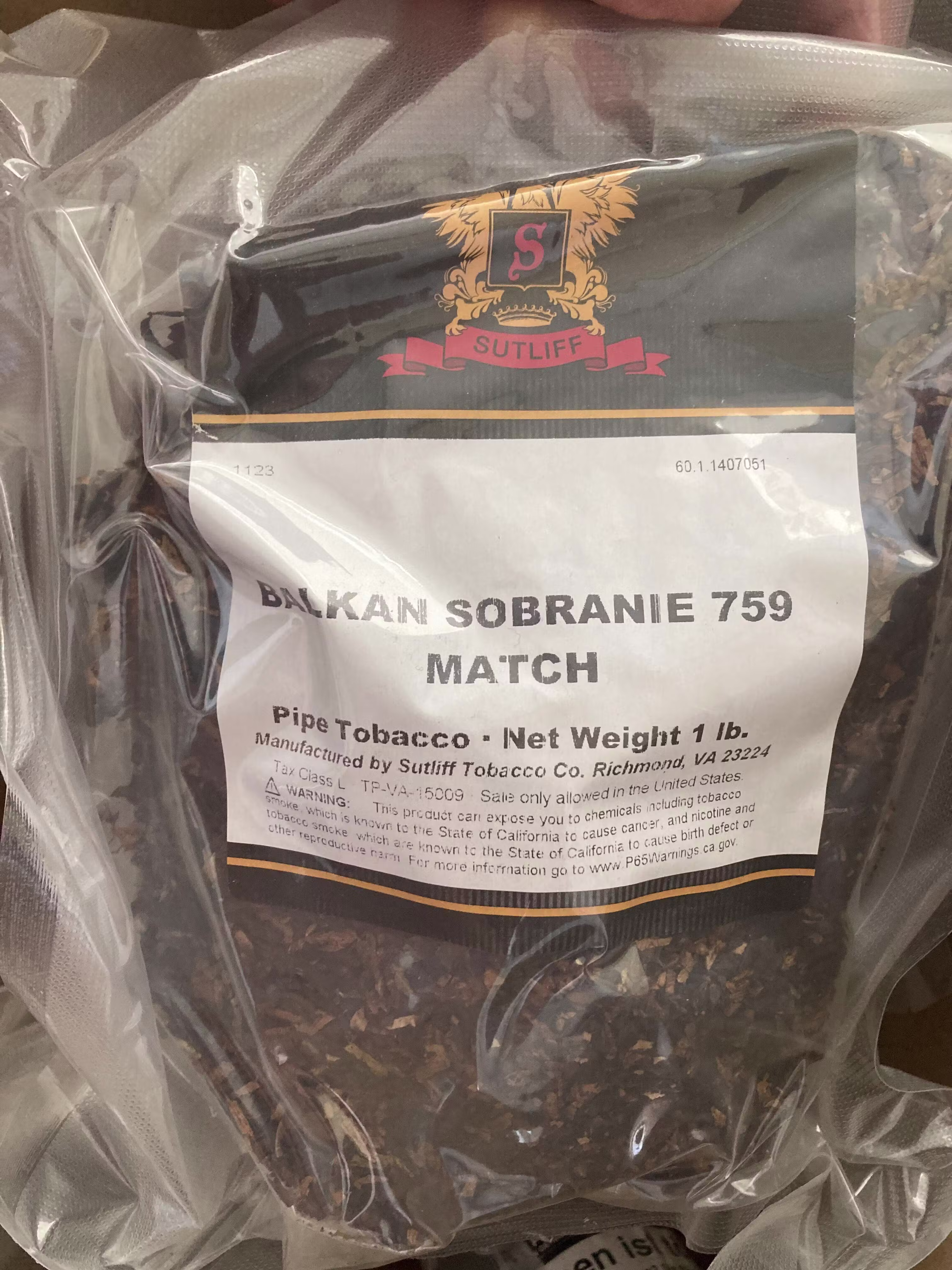 Sutliff Balkan Sobranie 957 Match - 70Cigars